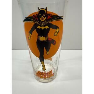 Vintage 1976 BATGIRL Pepsi Super Series National Periodical Publications Glass